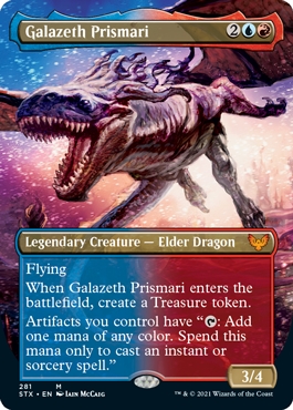 Galazeth Prismari Strixhaven- School of Mages Alternate Art